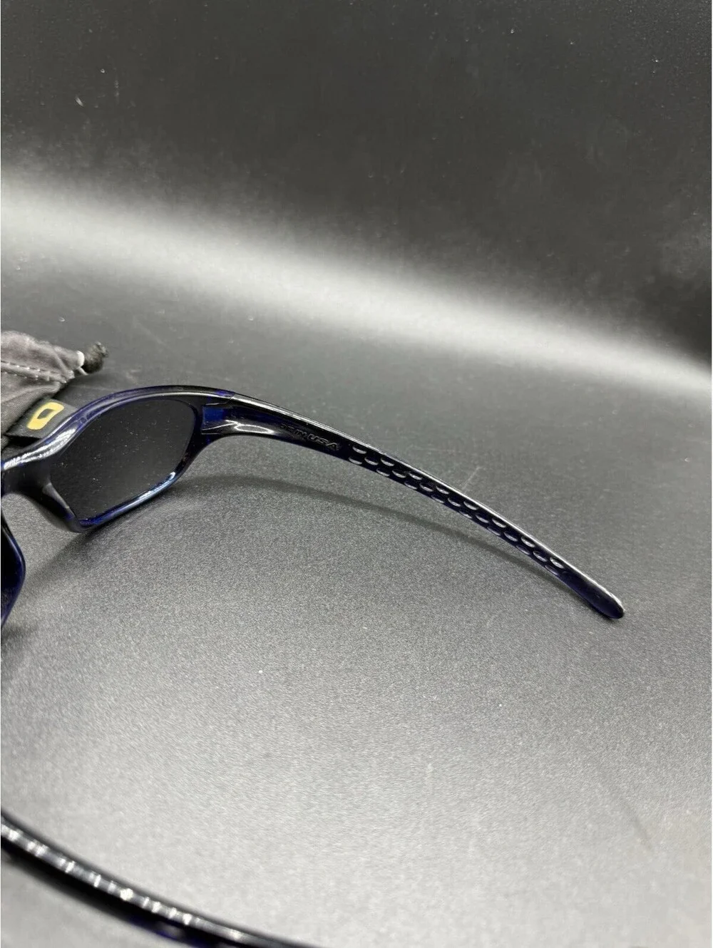 Oakley Fives Gen 1 Dark Crystal Blue/Black Iridium Lenses 03-123